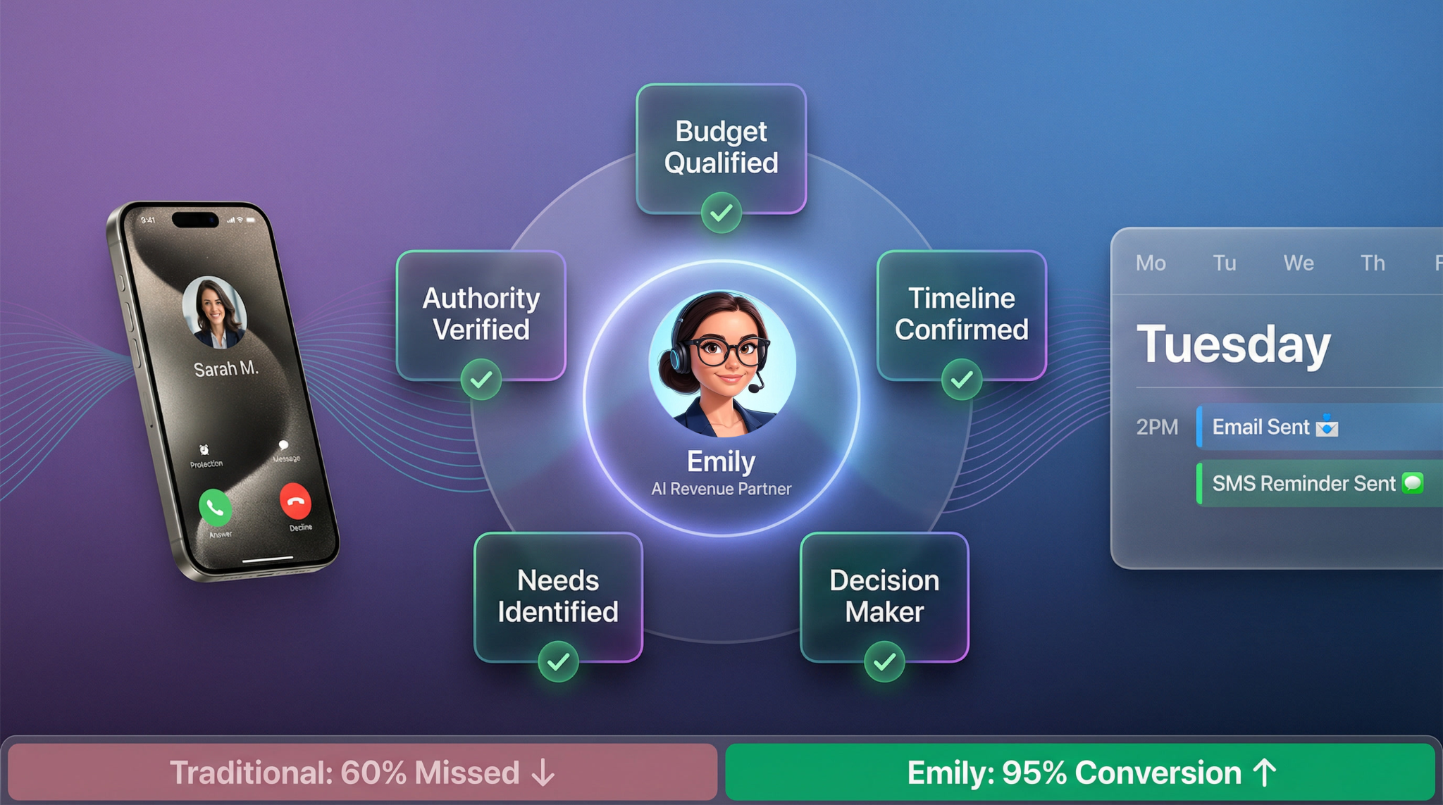 Emily's workflow - Call qualification and appointment booking