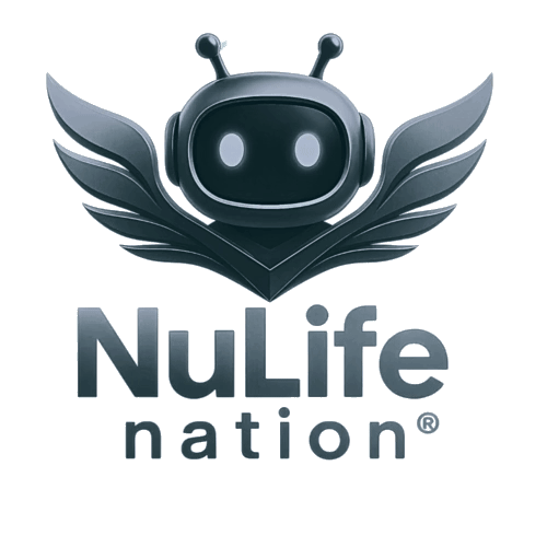 NuLife Nation Monochrome Logo